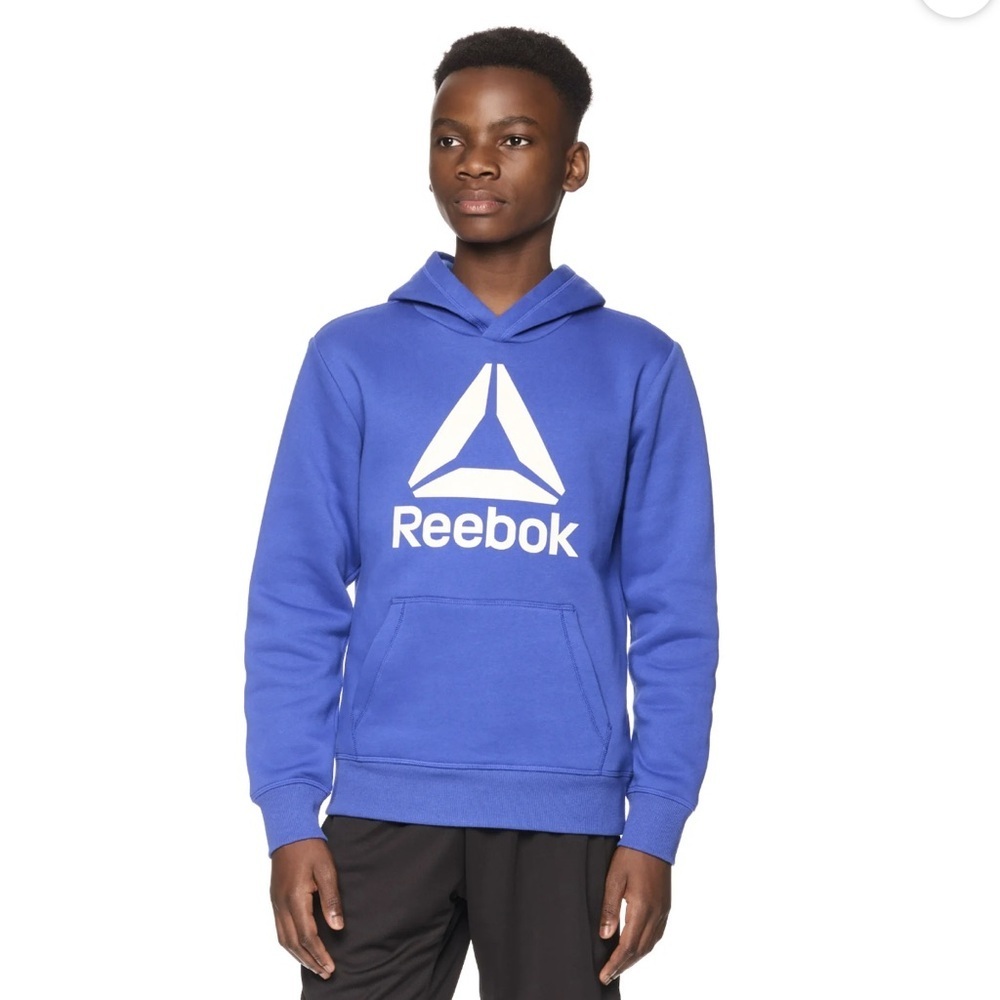 Reebok unisex Kid jacket Pullover Hoodie Size Small 6/7